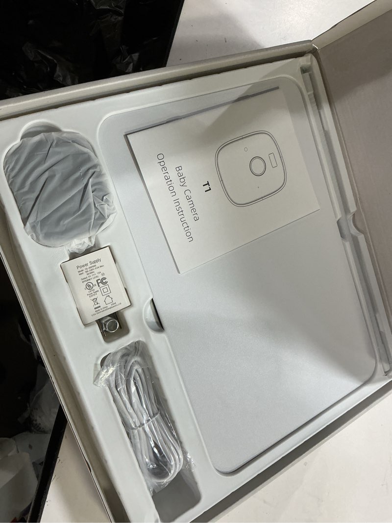 Condition photo showing New/Like New for Instababy Smart Baby Monitor with Floor Stand, 2K Crib Camera with AI Breathing Monitor, No Wearables WiFi Baby Camera, Night Vision, Baby Sleep Tracker, Cry & Motion Alerts, Diaper & Feeding Record