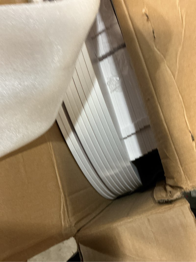 Condition photo showing Good Condition for spaceaid 7 tier rotating shoe rack tower, spinning shoe display lazy susan, revolving 360 shoe rack storage round carousel, vertical handbag rotate shoes closet organization (7-tier white) 7 tier (23.2"w x 63"h) white