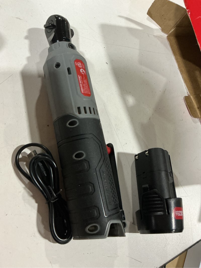 Condition photo showing Good Condition for hyper tough 12v brushless ratchet wrench with 1.5ah battery