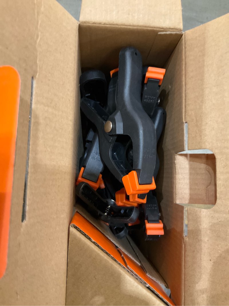 Condition photo showing As Is for pony 14-pack assorted spring clamp