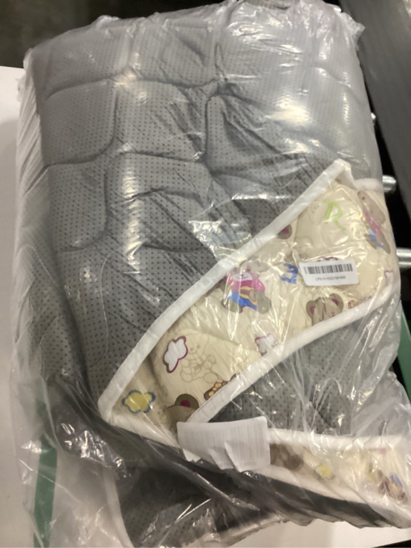 Condition photo showing As Is for Baby Play Mat - 79" X 71",Premium Thicker Foam One-Piece Crawling Mat, Machine Washable, Extra Large Anti-Slip Activity Playmat for Babies, Toddlers & Infants Lovely Bear 79" x 71"