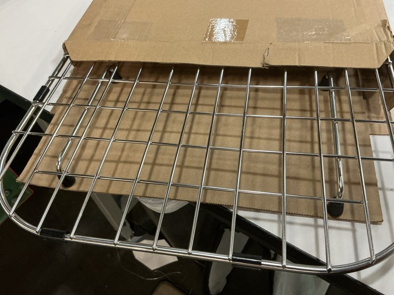 Condition photo showing Good Condition for Sink Protector Grid 26-1/16" x 14-1/16", Centered Drain with Corner Radius 3-1/2", 304 Stainless Steel Material (Centered Drain) for Single Bowl Kitchen Sink 26-1/16" x 14-1/16" Centered Drain