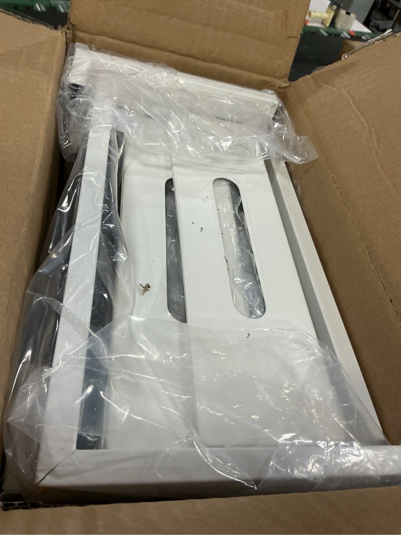 Condition photo showing Good Condition for Under Sink Organizer Upgrade To Professional Rails,2-Tier Dual Pull Out Cabinet Storage,Height Adjustable Slide Out Drawers For Bathroom Kitchen,2 Pack-18.5"Dx12.8"-16.9"H,White 2 Pack-18.5"Dx12.8"-16.9"H White