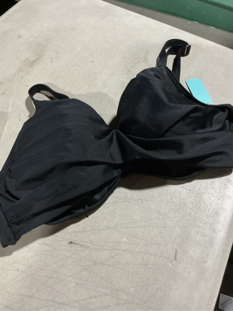 Condition photo showing Good Condition for women's underwire bikini top only – padded push-up swimsuit top / swim bra – 2025 swimwear tops