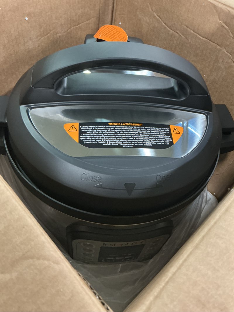 Condition photo showing Good Condition for Instant Pot Duo 8 Qt Electric Pressure Cooker  7-in-1 Slow Cooker  Rice Cooker  Steamer  Sauté  Yogurt Maker  Warmer & Sterilizer