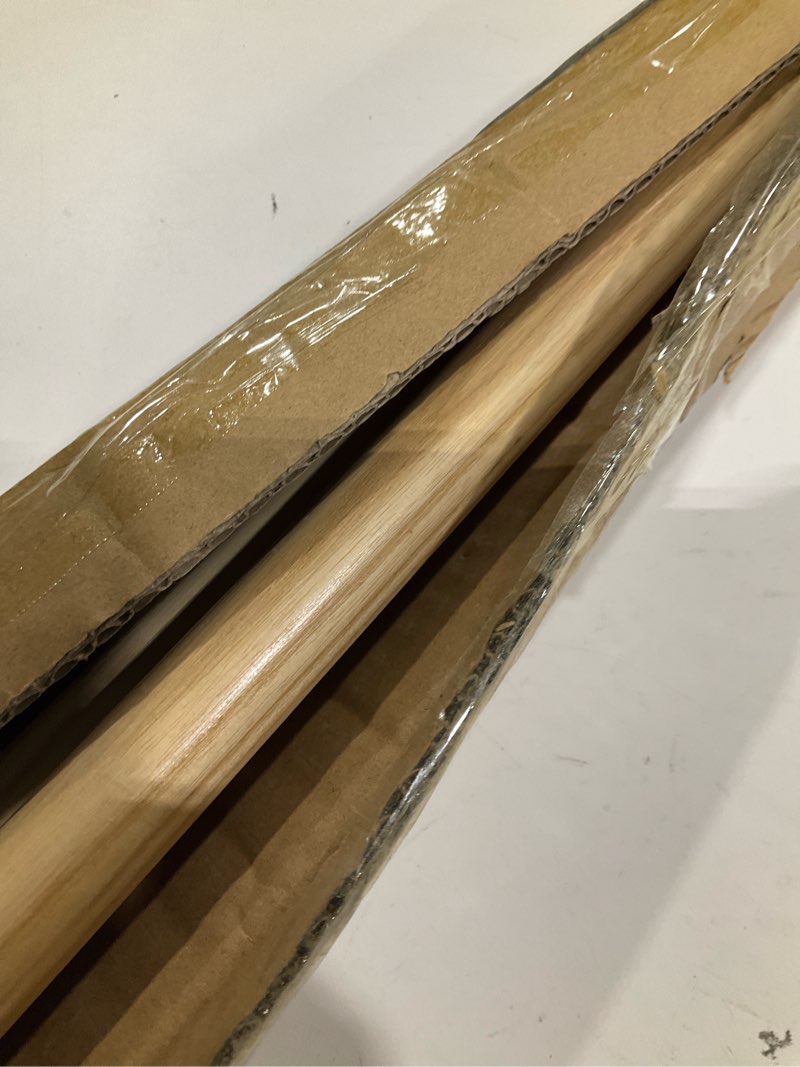 Condition photo showing As Is for Leinuosen 2 Pack Replacement Wood Handle for Leaf Rake 48 Inch Handle Repair F/Leaf Rake for Yard Lawns Garden