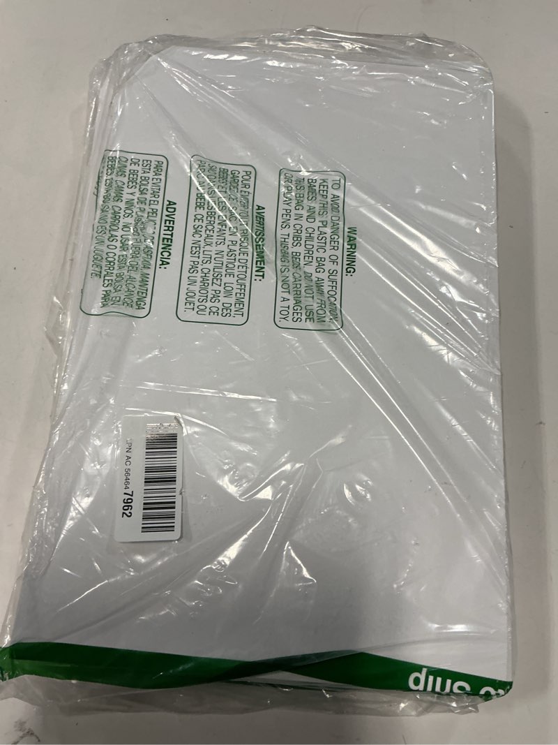 Condition photo showing As Is for wausau exact index cardstock, 250 sheets, white, 94 brightness, 90 lb, 11 x 17 inches white 1x1 inches
