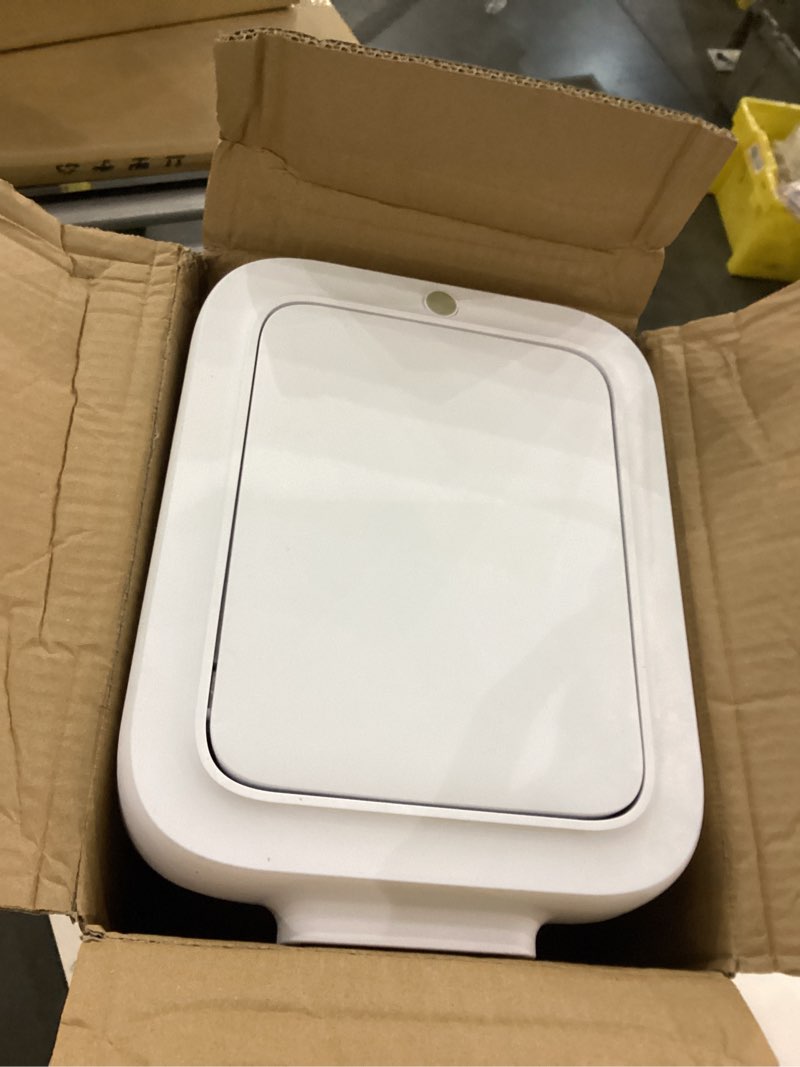 Condition photo showing New/Like New for MOPALL Slim Bathroom Trash Can with Lid Soft Close, 21.5L/5.7Gal Bathroom Garbage Can with Press Top Lid & Foot Pedal, Step Trash Bin Wastebasket Waste Bin for Home, Kitchen, Garage, Apartment, Office 5.7 Gallon