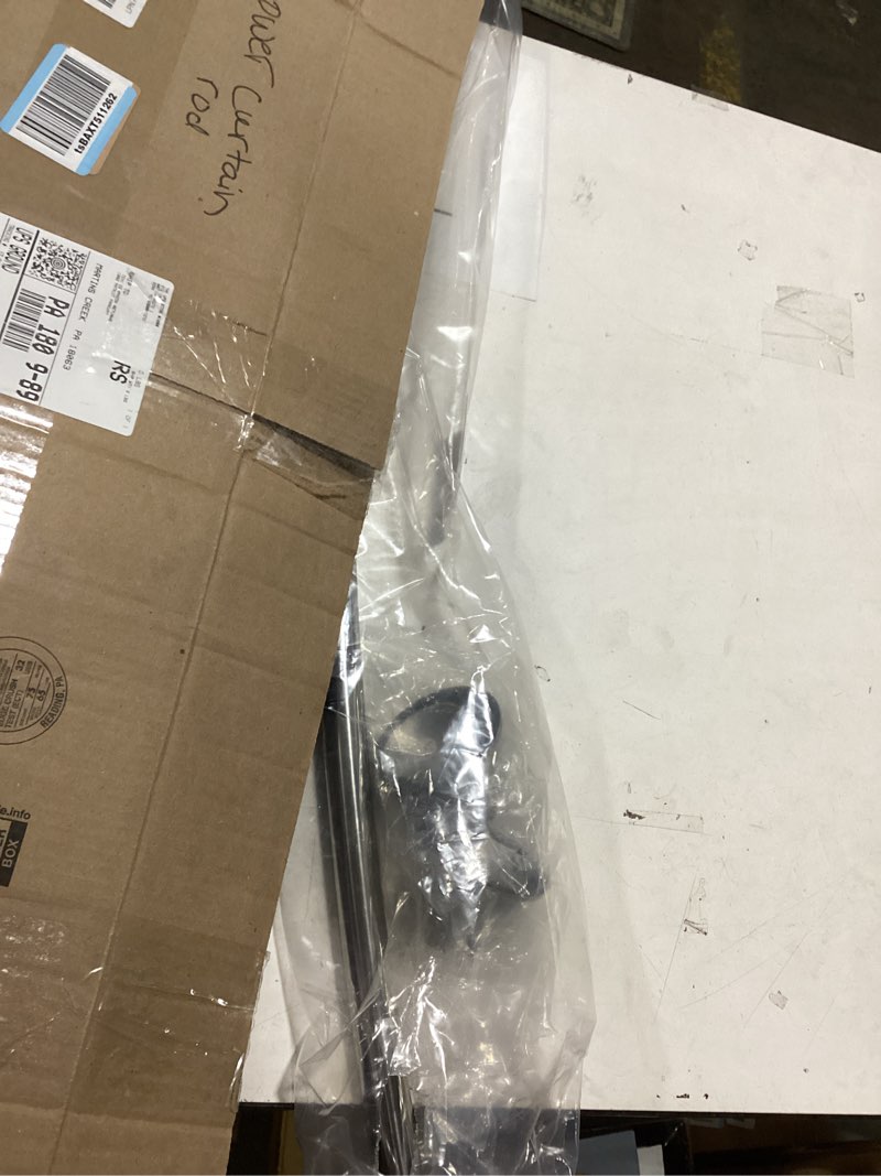 Moen Curved Adjustable Spring Tension No Drill Shower Curtain Rod for Bathroom, Chrome Finish, CSR2172CH Chrome Curtain Rod