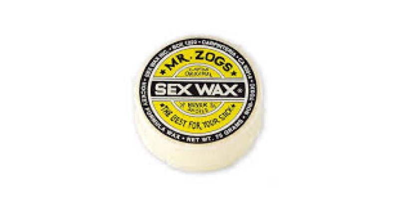Mr. Zogs Sex Wax Hockey Stick Wax Puck Control, Coconut Scent. MrZogsSW-White