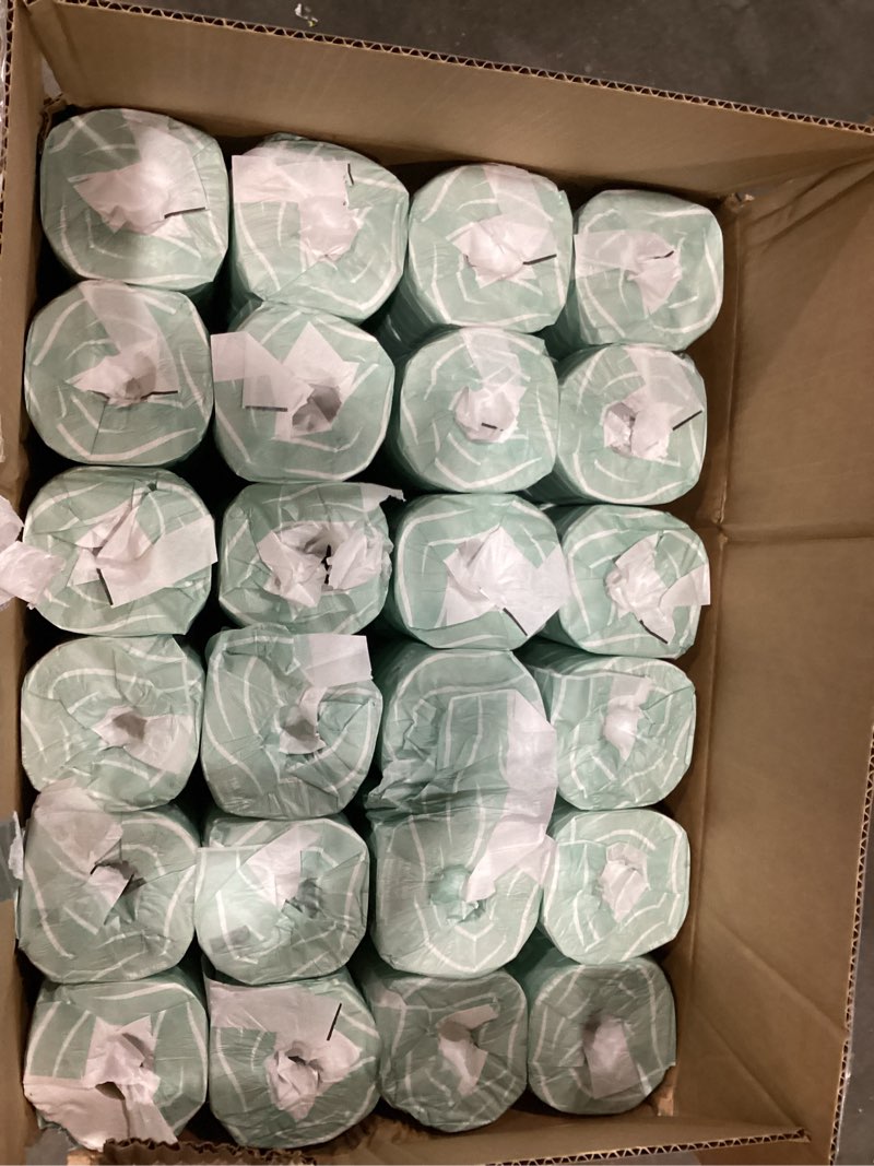 Condition photo showing New/Like New for tork septic safe toilet paper, white, 2-ply 100% recycled, eco-friendly, t24 compatible 96 rolls x 500 sheets (tm1616s)