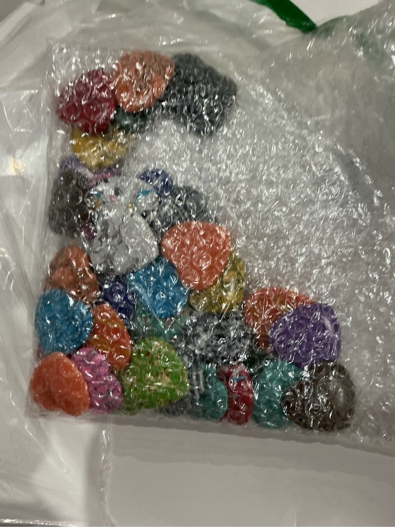 Condition photo showing Good Condition for nuenen 40 pcs 1.4 inch heart shaped crystal worry stone bulk heart rock tiny trinkets healing crystal gemstone employee appreciation gifts palm pocket love carved rock for mom women meditation vintage color 1.4 inch