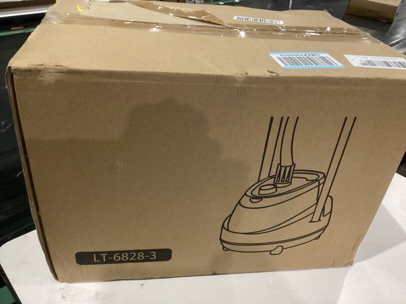 Condition photo showing As Is for Upright Steamer for Clothes 1350W Turbo Boiler Standing Garment Steamer 1.6L Water Tank 1h Continuous Steam Flat&Hanging Ironing Double Retractable Rod 10 Modes 30s Fast Preheat for all Fabrics 1 BLUE