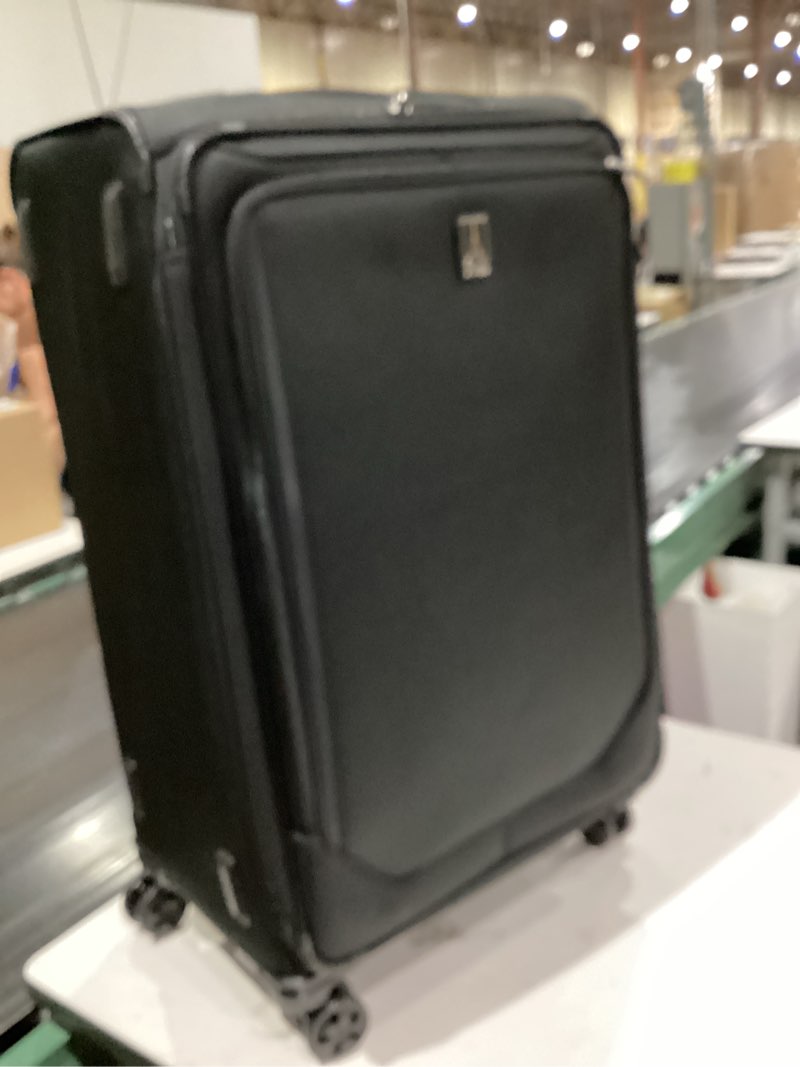 Condition photo showing Good Condition for Travelpro Crew Classic Lightweight Softside Expandable Checked Luggage, 8 Wheel Spinner Suitcase, TS