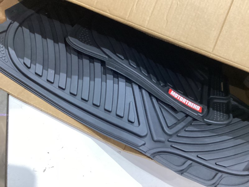 Condition photo showing New/Like New for all weather floor mats & cargo liner for 2023-2025 kia sportage hybrid (not phev) full set floor liners accessories, black 1) for sportage hybrid 2023-2025 set