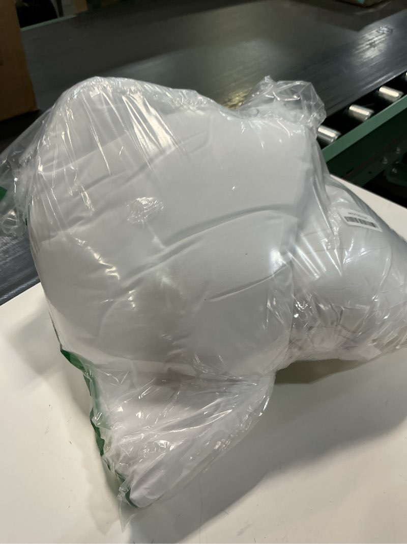 Condition photo showing Good Condition for edow throw pillow insert, lightweight soft polyester down alternative decorative pillow, sham stuffer, machine washable 12x12 (white, 4 count (pack of 1)) 12\"x12\"