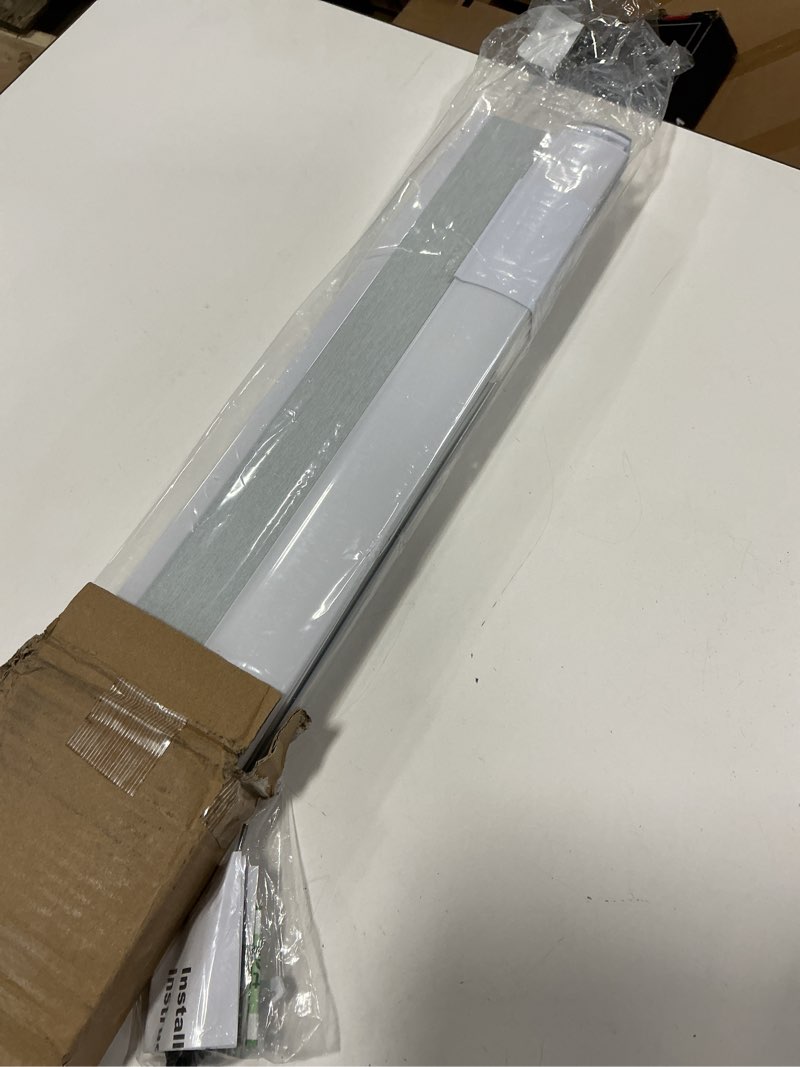 Condition photo showing New/Like New for No Drill Cellular Shades for Indoor Windows, Thermal Insulating & Noise Reducing Honeycomb Blinds, Free Stop Cordless Blackout Shades, White, 43" W x 64" H 43"W x 64"H White(blackout)