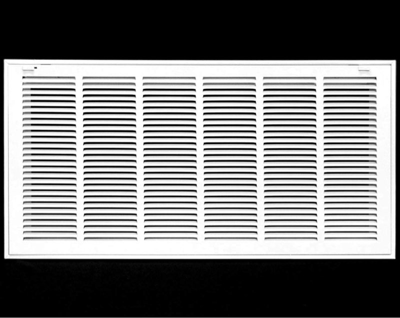 Howeall 30\\\\\\\"W x 12\\\\\\\"H [Duct Opening Size] Steel Return Air Filter Grille - Removable Face/Door for 1 i