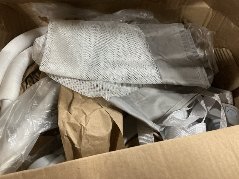 Condition photo showing As Is for Baby Bed Rail Guard for Toddlers - 47" Toddler Bed Side Rails for Twin, Full, Queen Bunk Size Bed Swing Down Bedrail Extral Tall Child Safety Side Railing Guards for Kids 47 Inch Grey