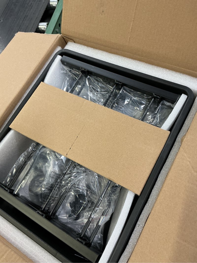 Condition photo showing New/Like New for Rolling Cart with Drawers,10 Drawer Rolling Cart,Storage Cart,Utility Cart,Teacher Cart for Classroom Storage,Craft Cart with Wheels and Wooden Tabletop,Black