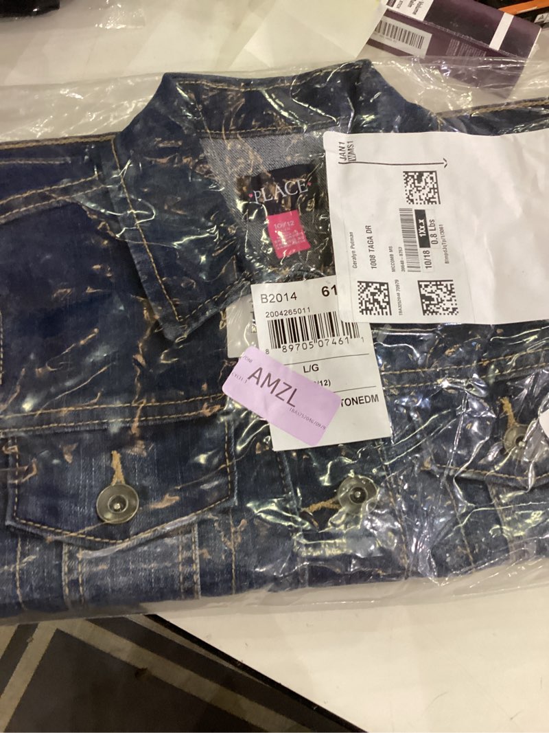 Condition photo showing Good Condition for The Children's Place Girls' Denim Jacket