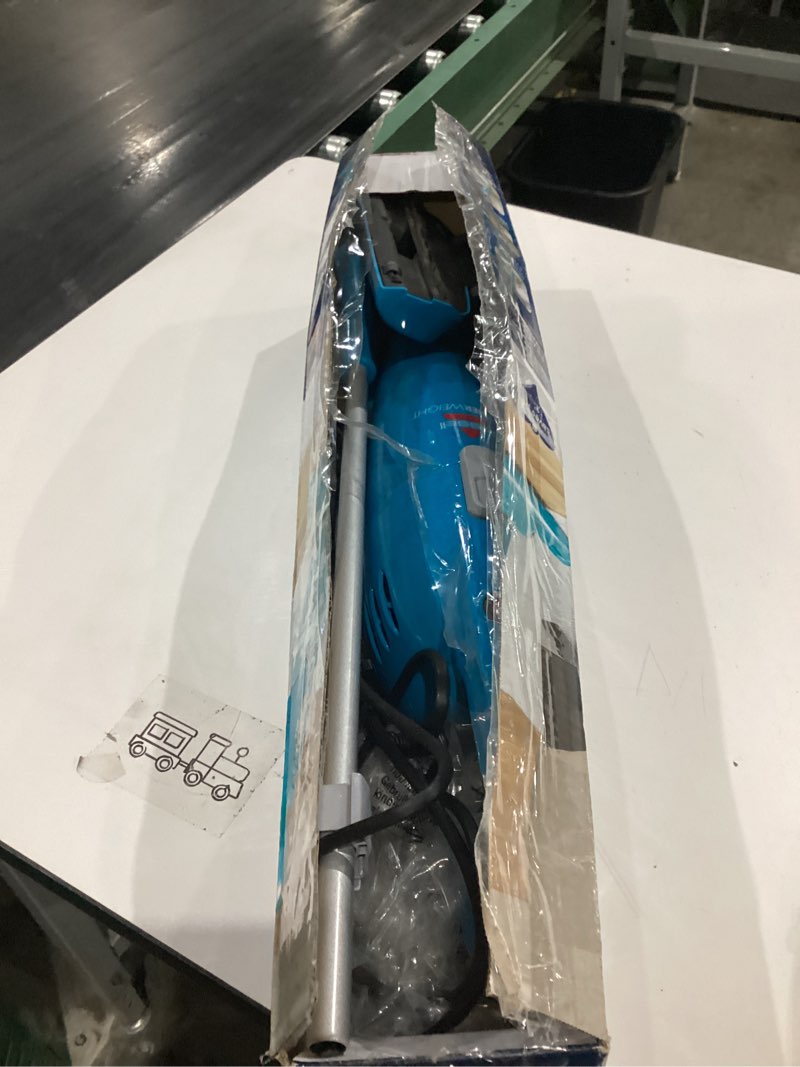 Condition photo showing As Is for bissell featherweight stick lightweight bagless vacuum with crevice tool, 2033, featherweight (blue)