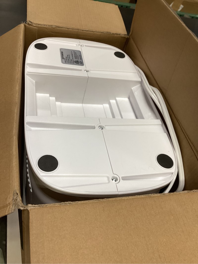 Condition photo showing As Is for air purifiers for home large room up to 3000 ft² with washable filters,akeelia hepa double-sided air purifier with pm2.5 air quality sensor, aroma,15db sleep mode, air cleaner for pets bedroom,white