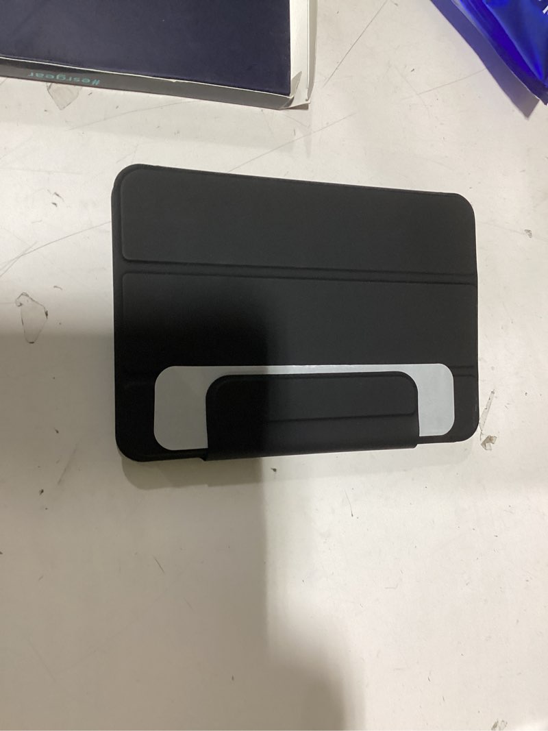 Condition photo showing New/Like New for esr for ipad mini 7 a17 pro case, ipad mini 7th/6th generation case (2024/2021), slim trifold two-way stand, powerful magnetic attachment, durable protection, supports pencil pro&pencil(usb-c), black