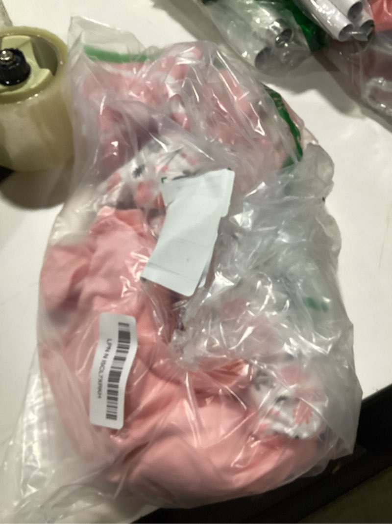 Condition photo showing As Is for Bublo Baby Swaddles for Newborns – Zipper Swaddles 0-3 Months, 3-Pack – Infant Sleep Sack with Zipper – Adjustable & Breathable Swaddle Blanket Wrap for Newborn Girls, Pink Flowers Pink Flowers Small (Pack of 3)- W/Zipper