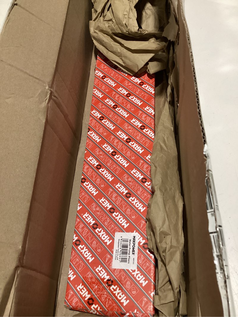 Condition photo showing New/Like New for MAXPOWER 20 inch Groove Joint Pliers, 5.5 inch Max Opening, Straight Jaw Locks Pliers 20"