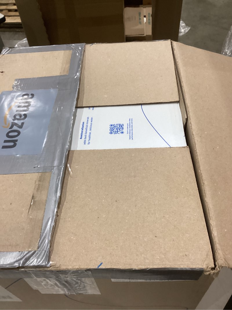 Condition photo showing As Is for Aquasana SmartFlow Reverse Osmosis Water Filter System - High-Efficiency Under Sink RO Removes up to 99.99% of Fluoride, Arsenic, Chlorine, and Lead - Brushed Nickel Faucet