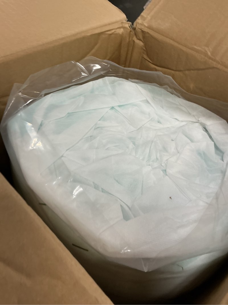 Condition photo showing New/Like New for lucid 3 inch memory foam mattress topper, full xl size – cooling gel bed topper – preassure-relieving deep plush feel – ventilated breathable design – certipur certified - dorm room essentials full xl 3 inch blue gel