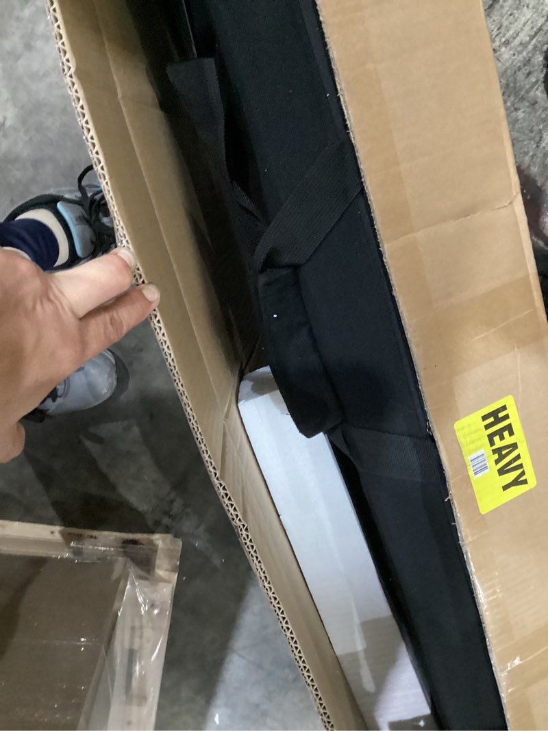 Condition photo showing Good Condition for 6 feet portable wheelchair ramp with sopport legs, black seamless non-slip aluminum folding handicap ramp,threshold ramp for doorways, wheel chair ramp for home steps,loading dock plates 6.1ft(using height 6-18'')