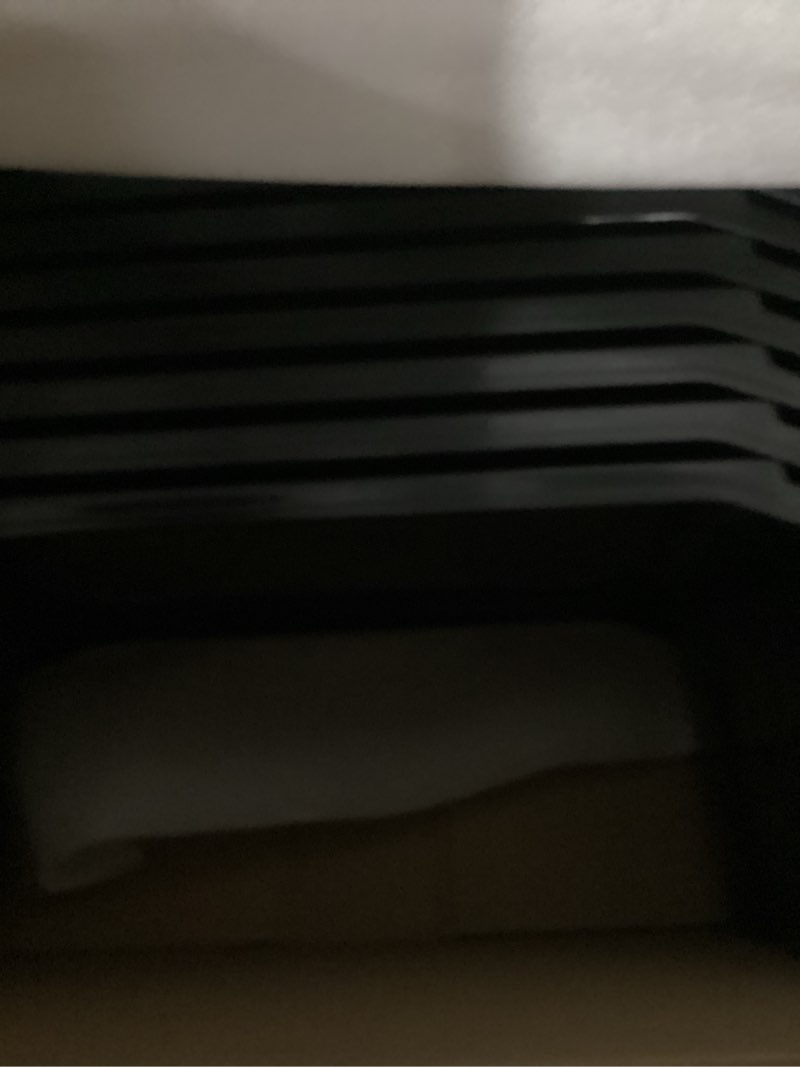 Condition photo showing Good Condition for Kisston 12 Pcs Kids Lap Desk Bulk Tray Lap Table Bed Table Plastic Desk with Extra Storage Space Activities Children Portable for Kids Students Work Study School Classroom(Black)