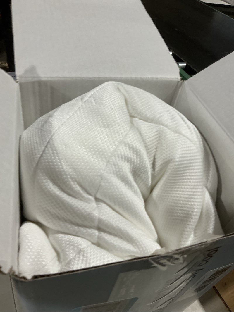 Condition photo showing As Is for Casper Sleep Essential Cooling Pillow, Standard, White Standard Essential Cooling Pillow Single Pack