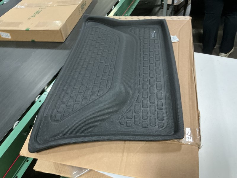 Condition photo showing Good Condition for 3d maxpider custom fit kagu cargo liner (black) compatible with tesla model y 5-seat 2020-2026 - rear lower cargo liner black storage