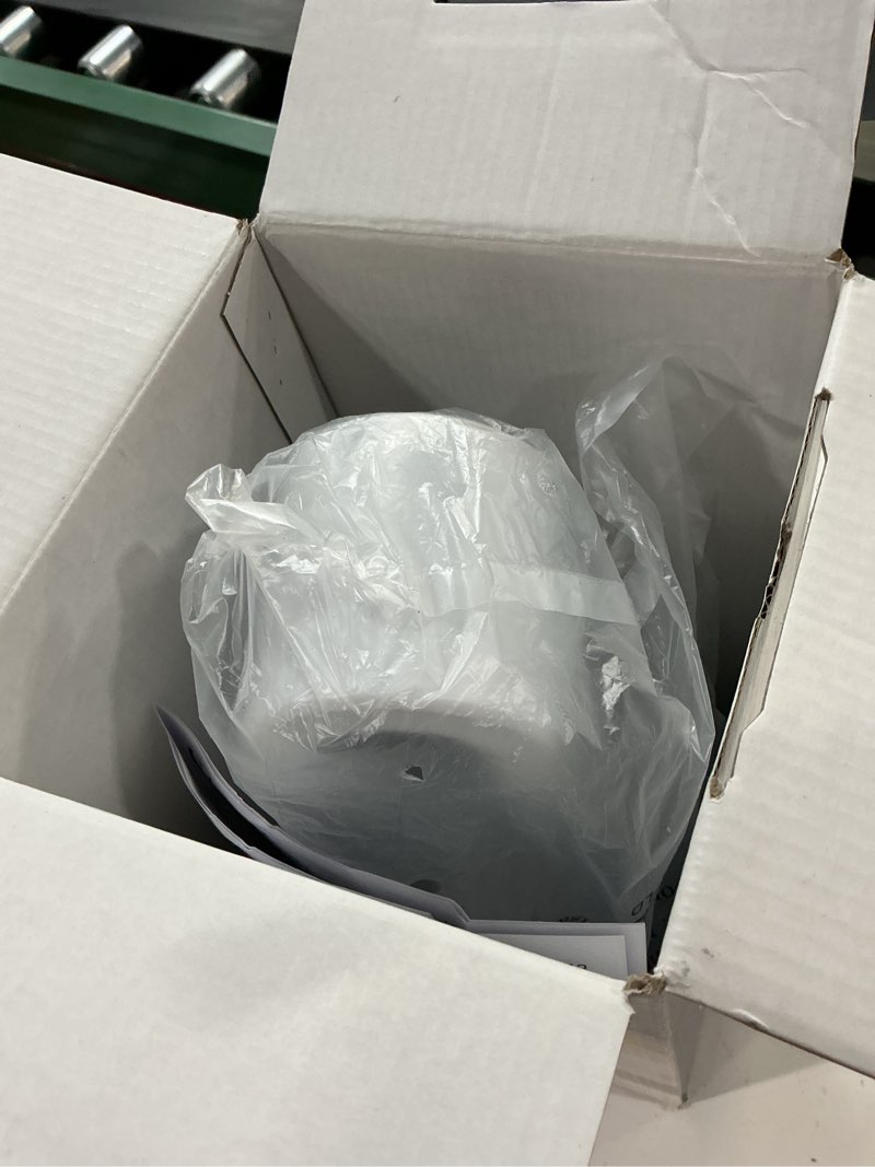 Condition photo showing As Is for style selections 13-in indoor personal fan, usb powered, in white