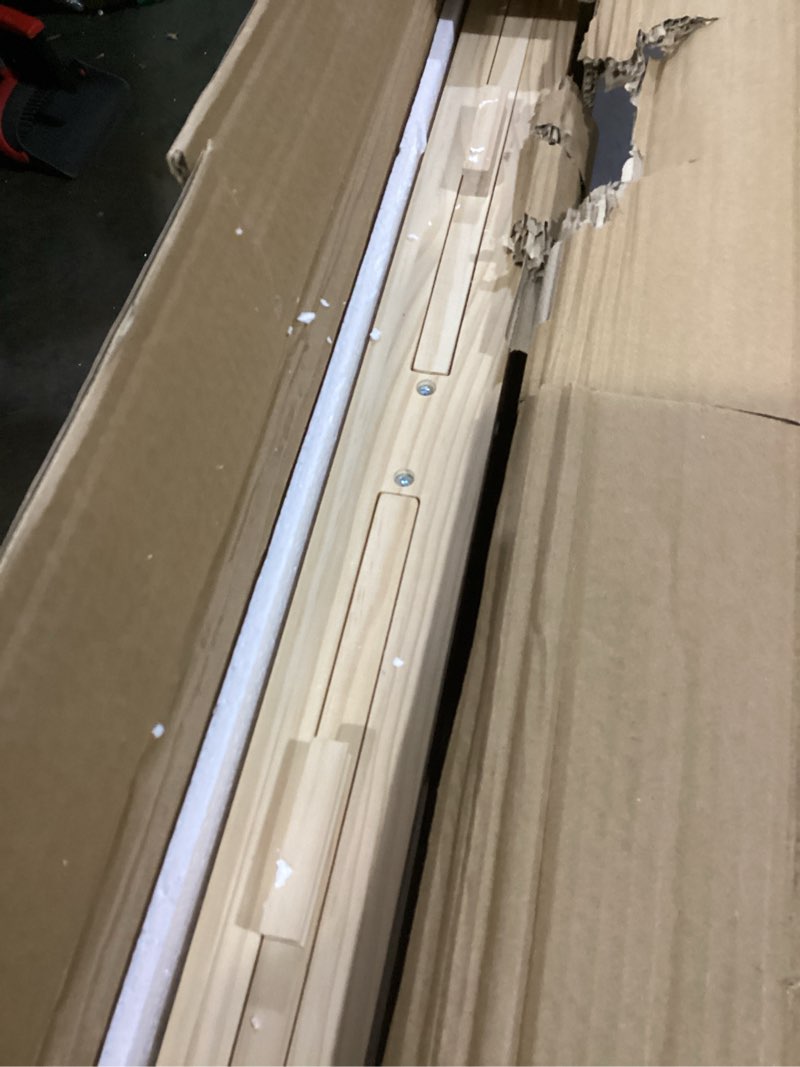 Condition photo showing Good Condition for 1500 Piece Jigsaw Puzzle Table with Drawers - 34” X 25” - Wooden Puzzle Table with Cover | 3-Tilting-Angle Adjustable & 4 Drawers - Portable and Felted Anti-Slip Surface