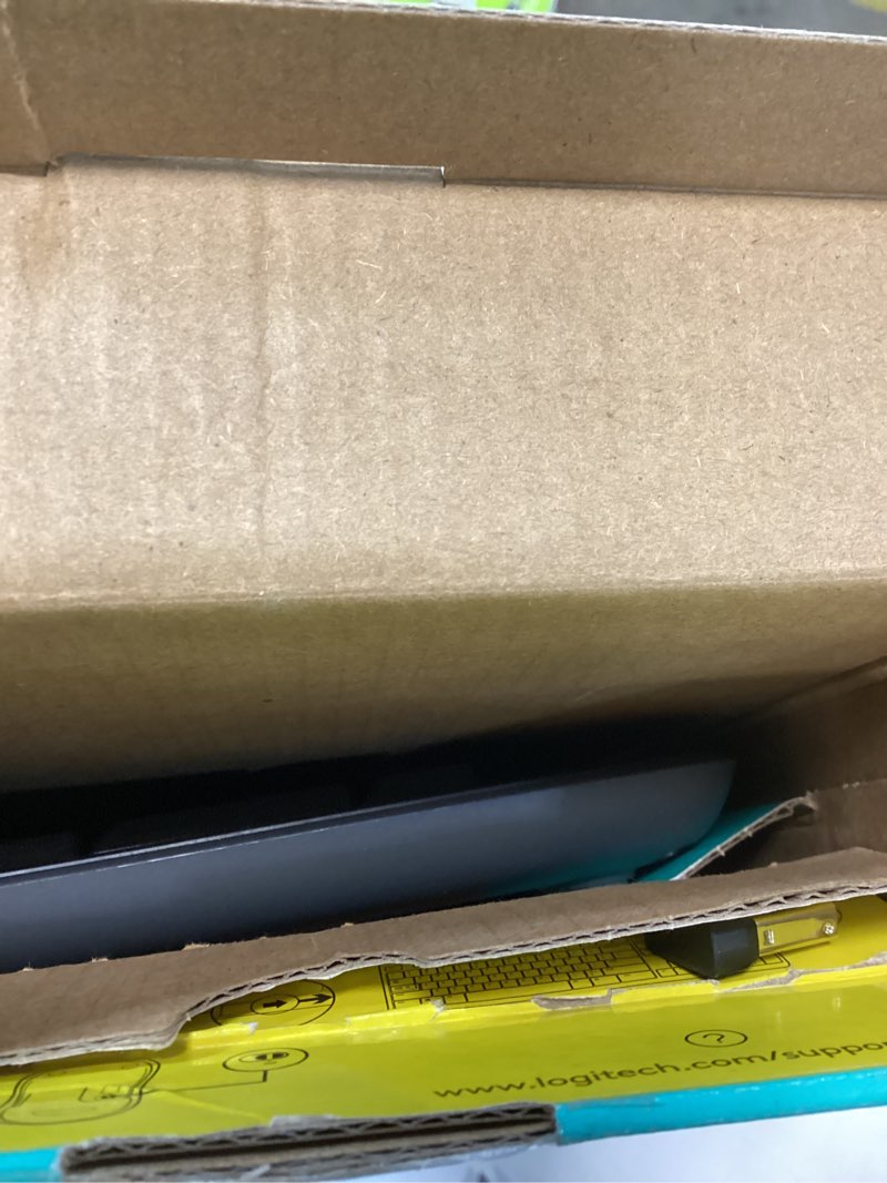 Condition photo showing As Is for (no mouse) logitech wireless keyboard and mouse