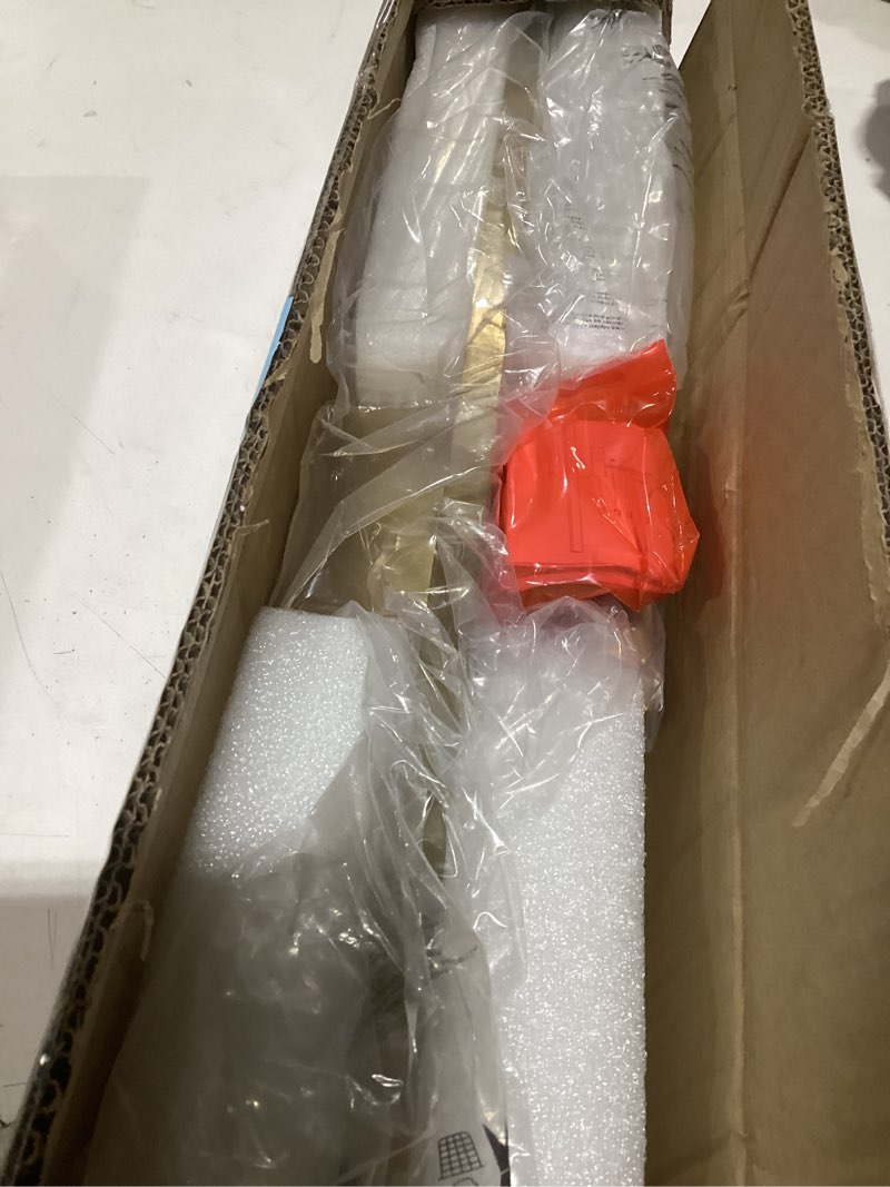 Condition photo showing As Is for Modern Bathroom Vanity Light 24 Inch, 18W Brushed Brass Bathroom Light Fixture Over Mirror, Dimmable 5CCT LED Wall Sconce Lighting for Restro