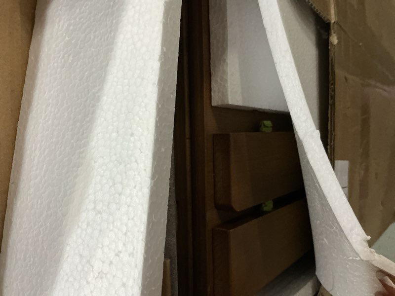 Condition photo showing New/Like New for gashell wire shelf covers, bamboo wire rack covers for pantry, closet (4pcs, 34" w x 16" d) 34"w x 16"d 4
