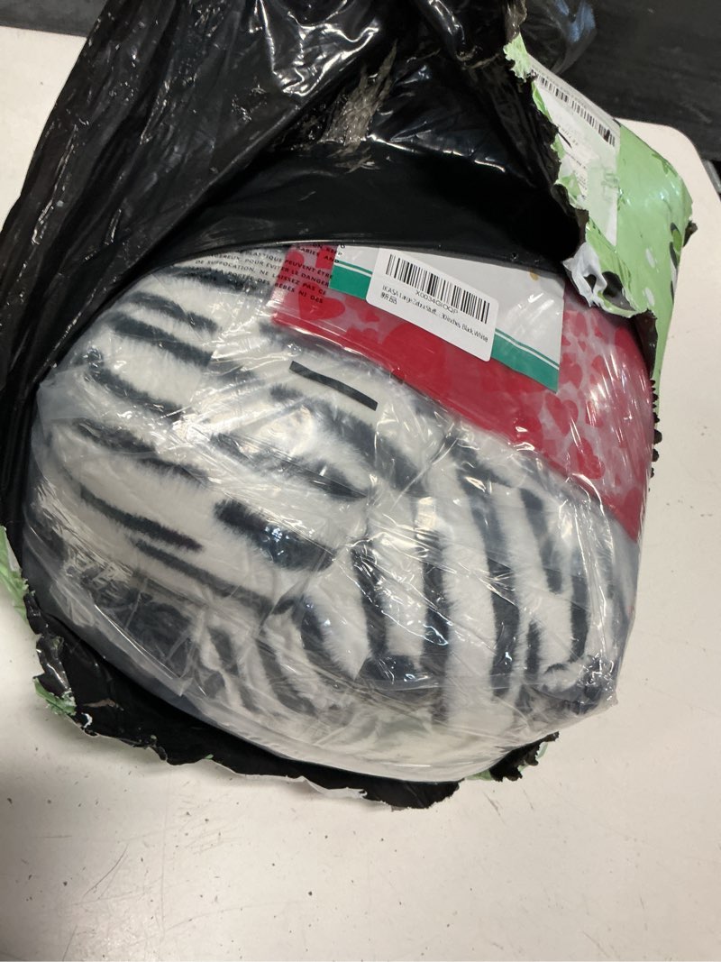 Condition photo showing Good Condition for ikasa 30" giant zebra stuffed animal, super soft, zipper-free plush | extra plump full body filling, child-safe one-piece design, cute hugging pillow gift for kids, girls & adults