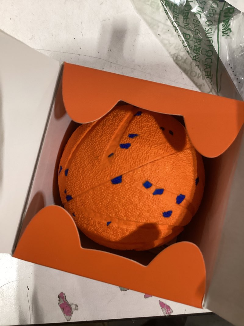 Condition photo showing Good Condition for Cheerble Smart Interactive Dog Toy, Wicked Ball AIR, Automatic Moving, Bouncing, Rotating, IPX7 Waterproof Rating, Active Rolling Ball for Medium and Large Dogs Orange