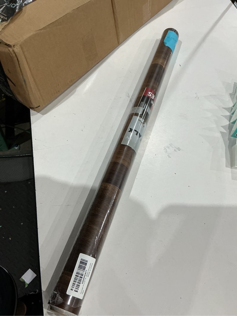 Condition photo showing New/Like New for decotalk 30"x120" walnut wood contact paper peel and stick wood wallpaper wood grain contact paper for cabinets walnut wood wallpaper self adhesive contact paper wood vinyl wrap wallpaper removable