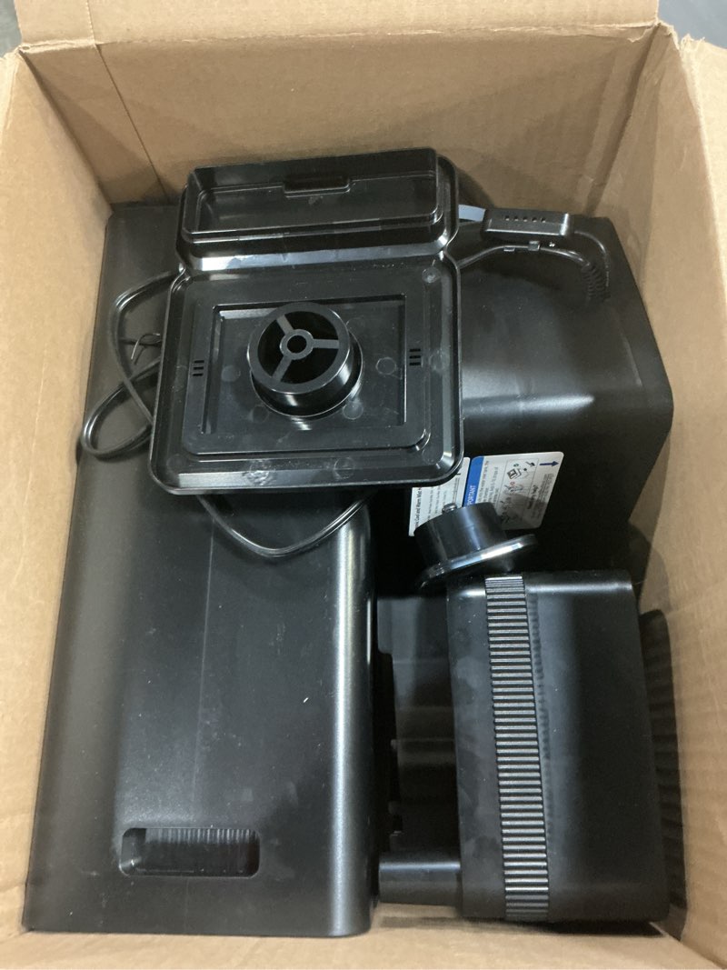 Condition photo showing As Is for 13L/3.4Gal Humidifiers for Bedroom, Ultrasonic Warm & Cool Mist Humidifier Large Room, Covers 800ft², 72H Runtime, 24H Timer, 3 Mist Modes Top Fill Quiet Humidifiers for Home, Office, Black