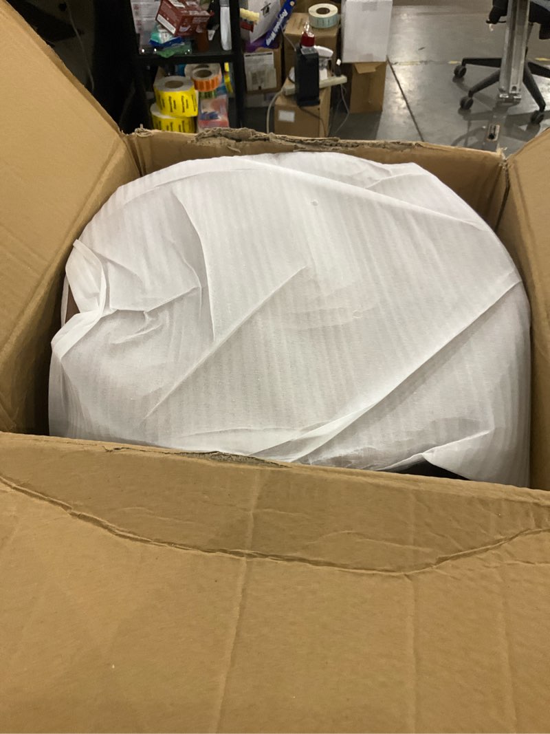 Condition photo showing New/Like New for 35 Lbs Stainless Steel Dog Food Storage Container with Airtight Wooden Lid & Ceramic Bone Handle, Large Metal Dog Food Bin, Pet Treat Jars for Dogs & Cats, Keep Fresh, Easy to Clean 35 lbs - 1pk