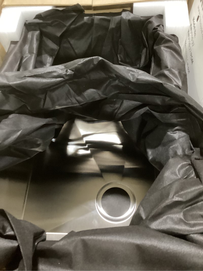 Condition photo showing Good Condition for kraus kore 27-inch undermount workstation 16 gauge single bowl stainless steel kitchen sink with accessories, kwu110-27 stainless steel 27 inch sink