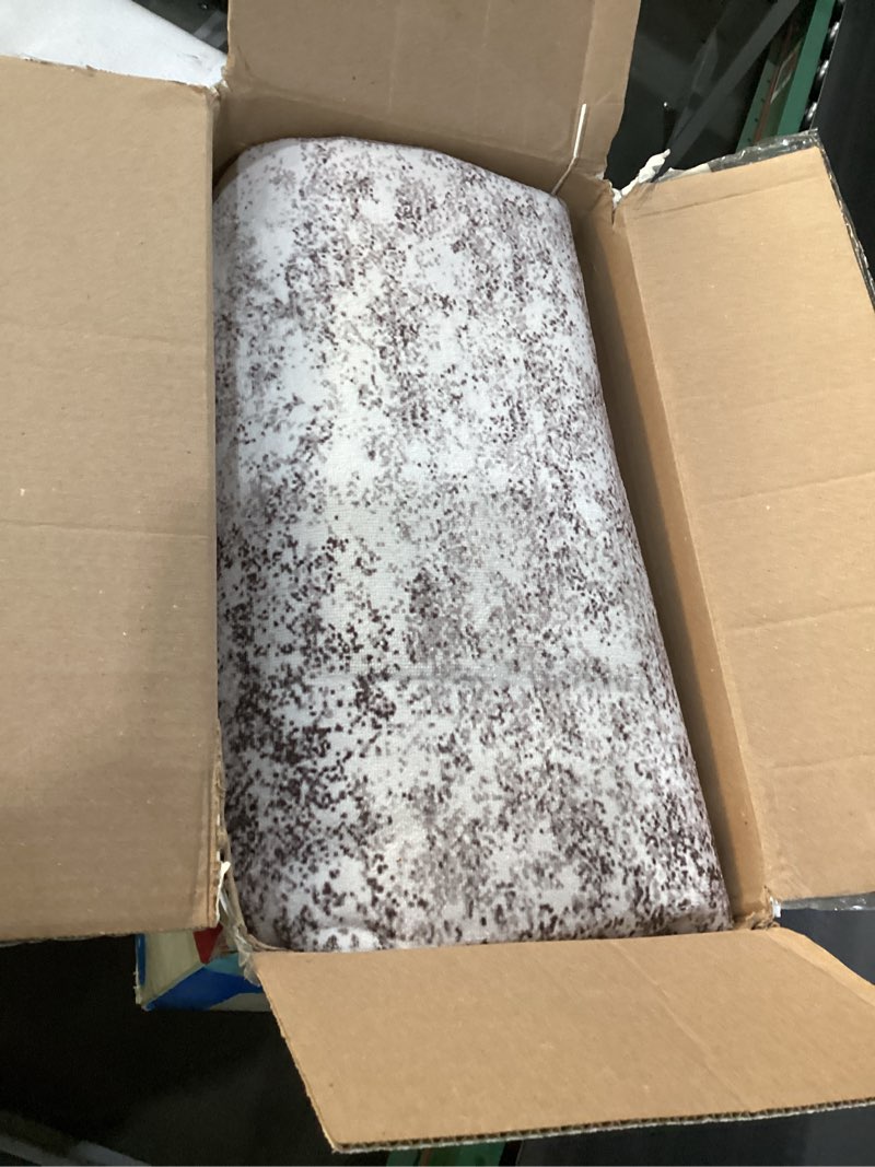 Condition photo showing New/Like New for HOMBYS 10x14 Modern Area Rug for Living Room Bedroom, Large Boho Floor Carpet with Non-Slip Backing for Indoor Office Dining Room, Abstract Home Deco Non-Shedding, Camel, Machine Washable 10 x 14 ft Camel