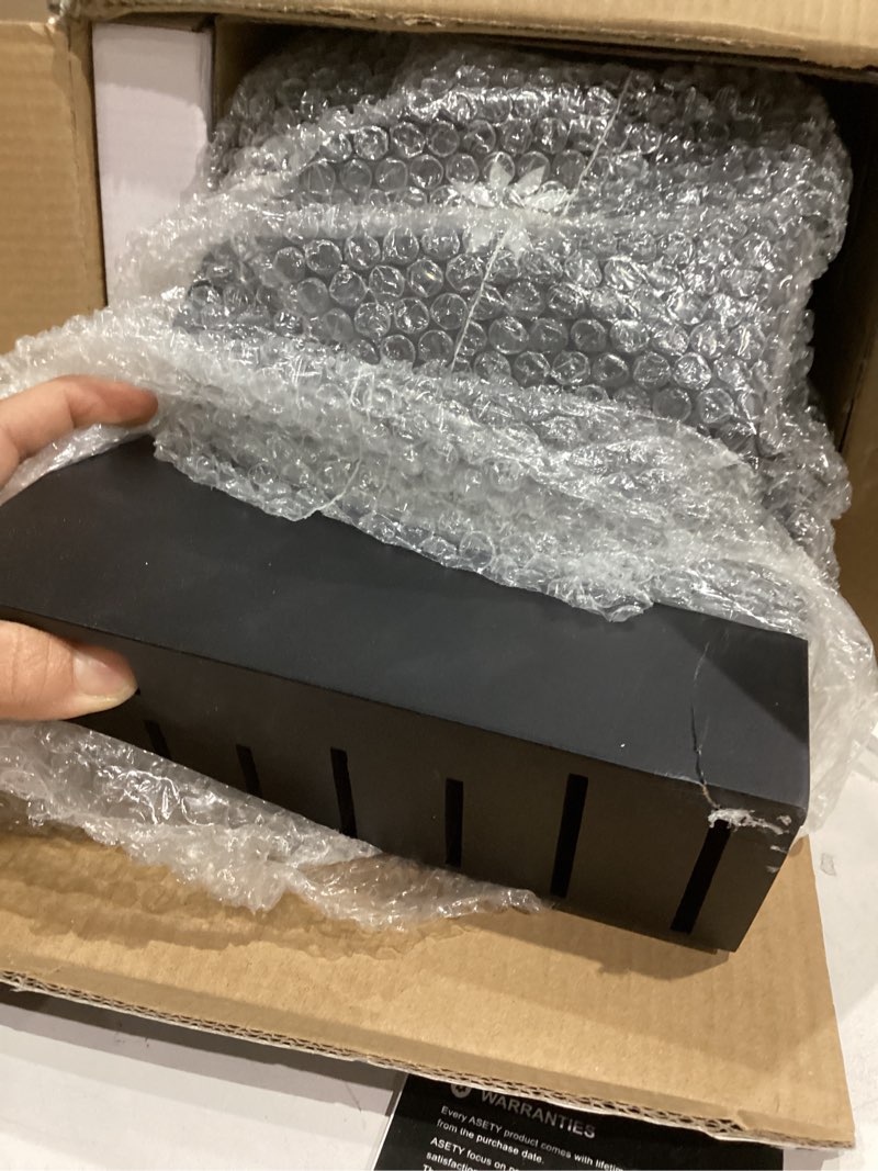 Condition photo showing As Is for Knife Set - 15 PCS Kitchen Knife Set with Built-in Knife Sharpener Block - Stainless Steel Knife Block Set - Dishwasher Safe, Elegant Box for Her Women Wife, Valentines Day, Pink Soft Pink