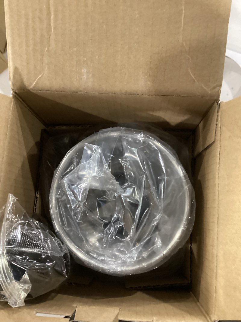 Condition photo showing New/Like New for SHARDOR Electric Super Silent Blade Coffee Grinder, Timed Grind Control Rotary Knob, Adjustable Coarse to Fine for Coffee Beans, Spices & Herbs, with 2 Removable Stainless Steel Bowl, Black Black 2 Bowl